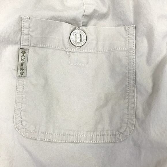 COLUMBIA Cotton Cargo Pant Women 12 Hiking Travel Outdoor Gorpcore Grunge Baggy - Picture 8 of 10